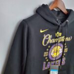 Sudadera Los Ángeles Lakers Championship Hooded Black - Imagen 3
