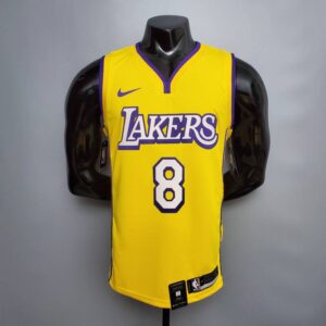 Camiseta Los Ángeles Lakers V-neck City Edition Yellow