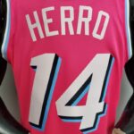 Camiseta Miami Heat Neck blue Edition Herro 14 - Imagen 7