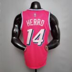 Camiseta Miami Heat Neck blue Edition Herro 14 - Imagen 2