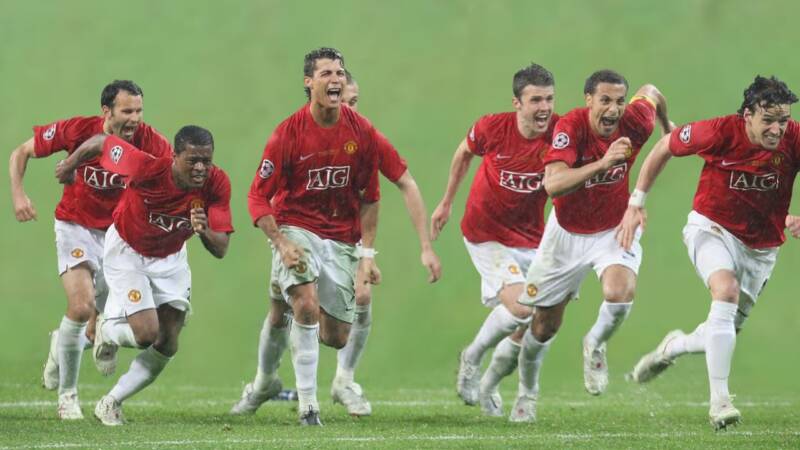 camiseta manchester united 2008 campeones