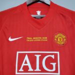 camiseta manchester united 2008 cuello V