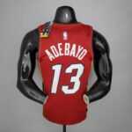 Camiseta Miami Heat Burgundy 2020/21 - Imagen 10