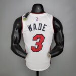 Camiseta Miami Heat White 2020/21 dorsal de wade