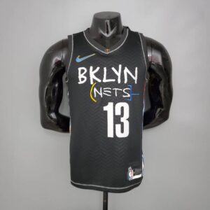 Camiseta Brooklyn Nets City Edition Black