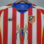 Camiseta Retro Atlético de Madrid 2004/05 diseño frotnal