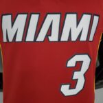 Camiseta Miami Heat Burgundy 2020/21 - Imagen 5