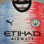Camiseta calentamiento Manchester City 2021/22 - Imagen 4