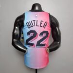 Camiseta Miami Heat Edition Pink Blue Gradient Color 2021 - Imagen 12