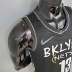 Camiseta Brooklyn Nets City Edition Black - Imagen 3