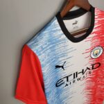 Camiseta calentamiento Manchester City 2021/22 - Imagen 3