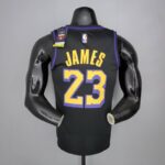 Camiseta Los Angeles Lakers Black Latin Black - Imagen 13