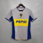 Camiseta Visitante Retro Boca Juniors 2002 - Celebra la historia del fútbol con esta prenda icónica