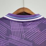 Camiseta local Retro Fiorentina 1992/93 diseño dorsal cuello