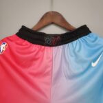 Pantalón corto Miami Heat City Edition Pink Blue Gradient Color - Imagen 3