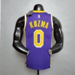 Camiseta Los Angeles Lakers Theme Purple Round Neck - Imagen 9