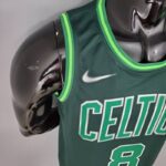 Camiseta Boston Celtics Bonus Edition Dark Green diseño lateral