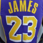 Camiseta Los Angeles Lakers Theme Purple Round Neck - Imagen 8
