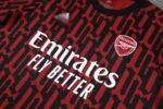 Conjunto de entrenamiento Arsenal 2020/21 diseño frontal