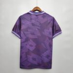 Camiseta local Retro Fiorentina 1992/93 diseño dorsal