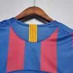 camiseta barcelona 2005 06 collo anteriore
