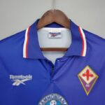 Camiseta local Retro Fiorentina 1995/96 diseño frontal