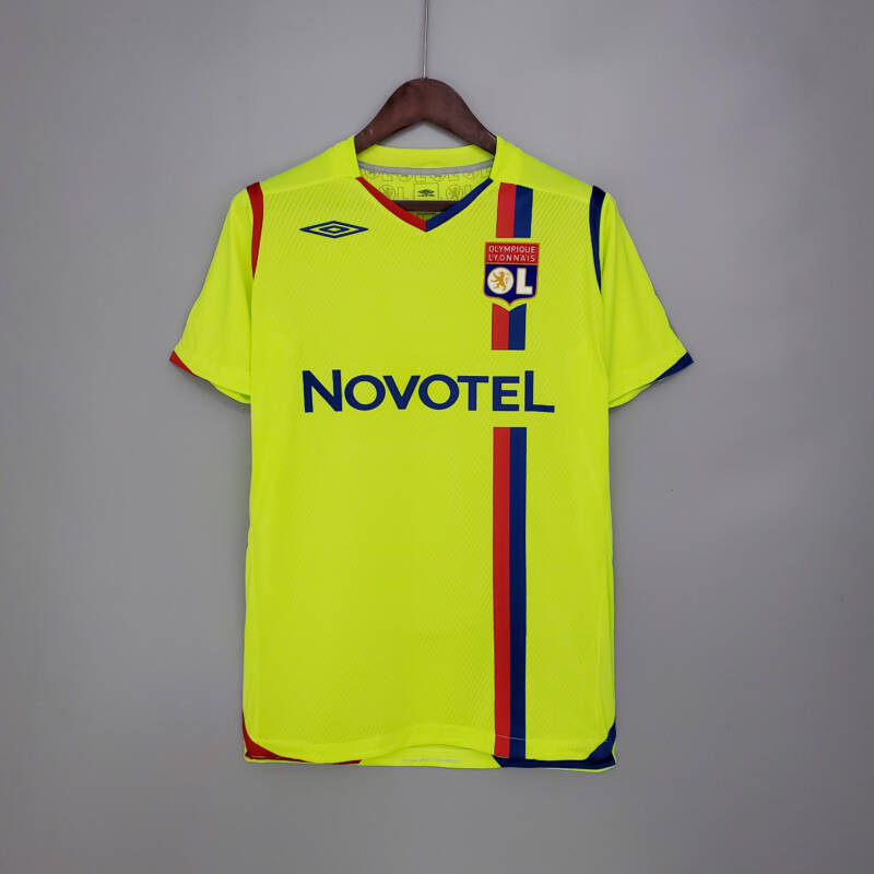 eed615f2 Camiseta alternativa Retro Lyon 2008/09 - Imagen 1