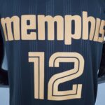 Camiseta Memphis Grizzlies City Edition Black Morant 12 - Imagen 5