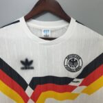 Camiseta local Retro Alemania 1990 diseño frontal