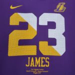Camiseta Nike Los Angeles Lakers James 23 - Imagen 4
