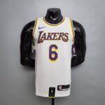 Camiseta Los Ángeles Lakers Round Neck white Edition