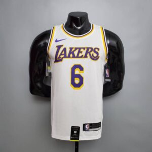 Camiseta Los Ángeles Lakers Round Neck white Edition