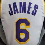 Camiseta Los Ángeles Lakers Round Neck white Edition - Imagen 8