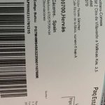 Comprobante de envío Camiseta Real Madrid 2022