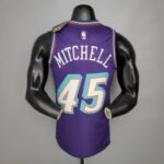 Camiseta Utah Jazz City Retro Snow Mountain Edition Purple - Imagen 2