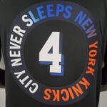 Camiseta New York Knicks City Edition Black - Imagen 5