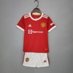 Mini conjunto Manchester United primera equipación 2021/22