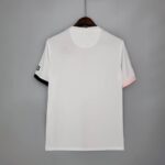 camiseta psg blanca y rosa dorsal