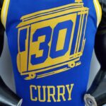 Camiseta Golden State Warriors Blue Tram version - Imagen 8