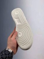 Zapatilla Air force 1 low white black - Imagen 8