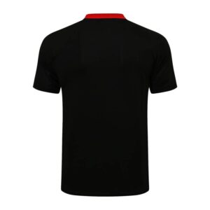Camiseta calentamiento Manchester United 2021/22 diseño dorsal