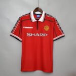 camiseta manchester united 1998-99