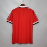 camiseta manchester united 1998-99 dorsal