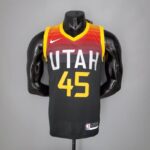 Camiseta Utah Jazz City Edition Jersey Black Red