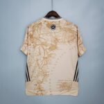 Camiseta de Argentina edicion dorada frontal dorso