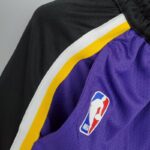Pantalón corto Lakers Purple Black Side NBA - Imagen 5
