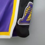 Pantalón corto Lakers Purple Black Side NBA - Imagen 3