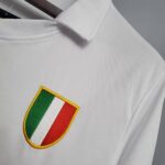 Camiseta alternativa Retro Napoli 1987/88 diseño lateral de logo