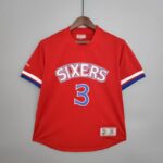 Camiseta Mitchellness 76ers Red N°. 3 Iverson Retro Mesh