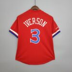 Camiseta Mitchellness 76ers Red N°. 3 Iverson Retro Mesh